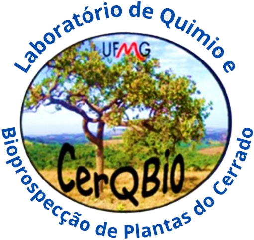 Logo do CerQBio, Laboratório de Quimio e Bioprospecção de Plantas do Cerrado, UFMG